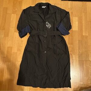 JW Anderson x Uniqlo Long Nylon Relaxed Trench Coat